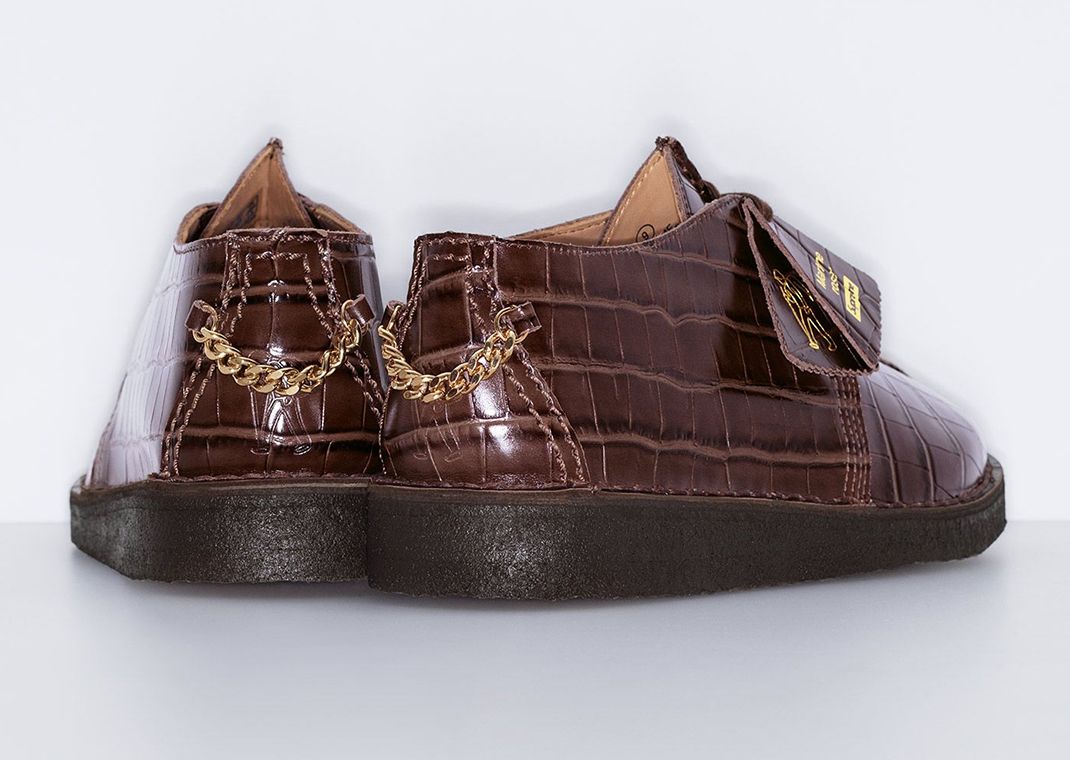 The Martine Rose x Supreme x Clarks Originals Desert Trek Pack