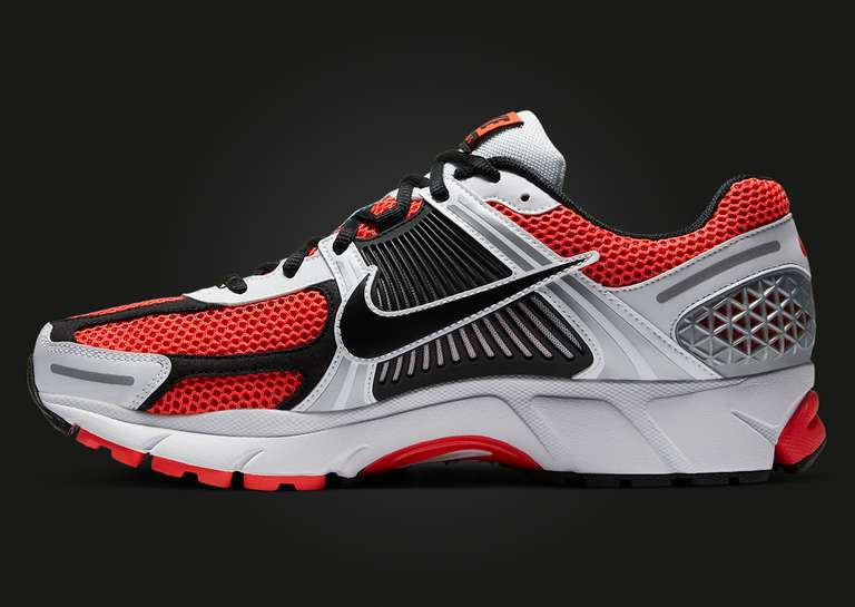 Nike Zoom Vomero 5 Bright Crimson Black Medial