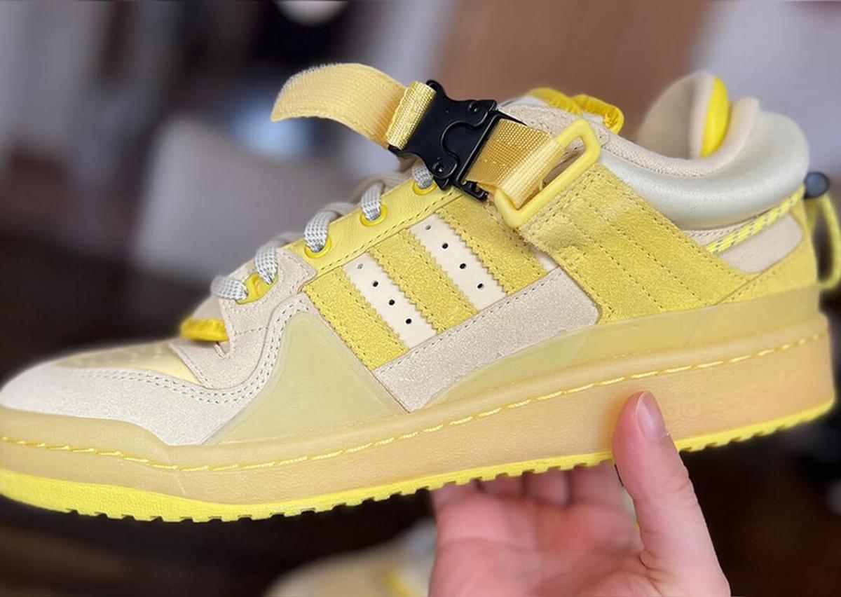 Bad Bunny x adidas Forum Buckle Low Yellow Sample Lateral