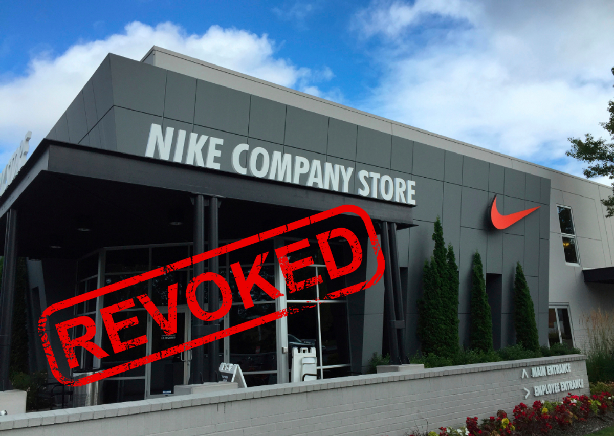 Nike Bans Customer From Nike Employee Store
