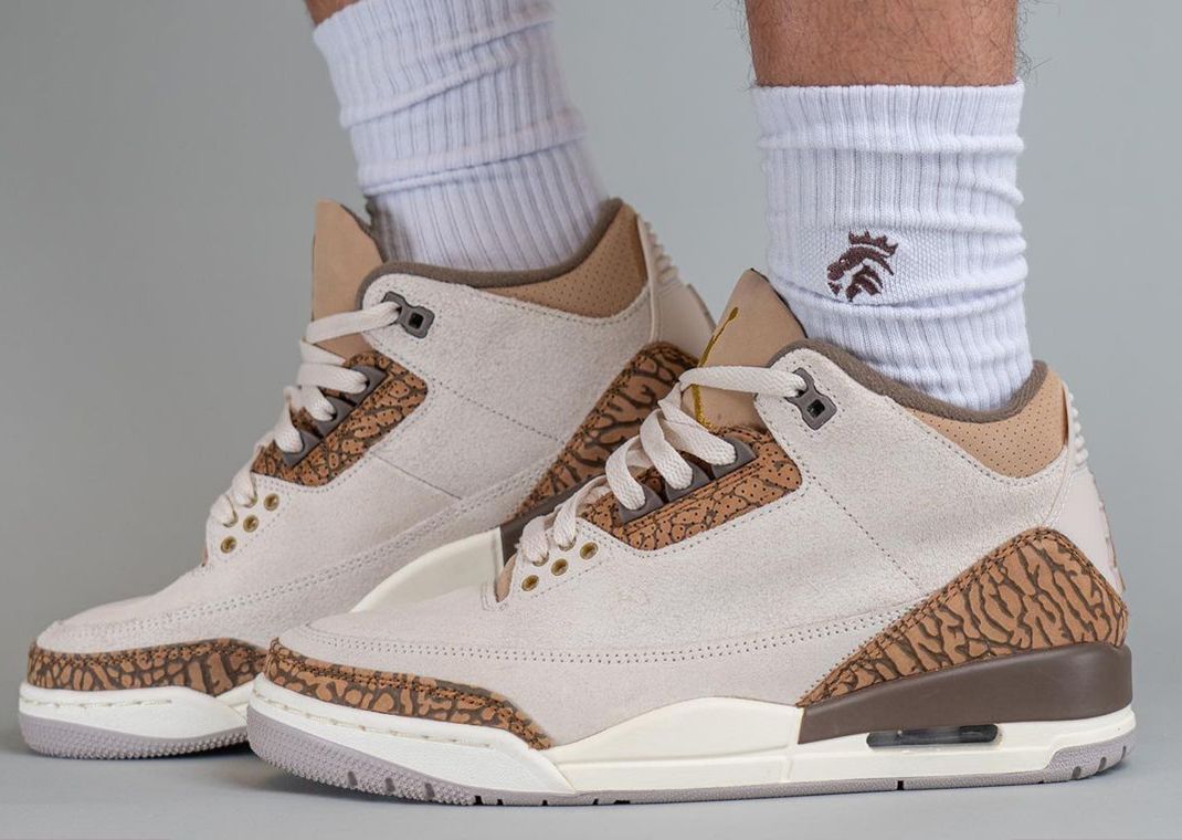 Jordan retro 3 clearance brown