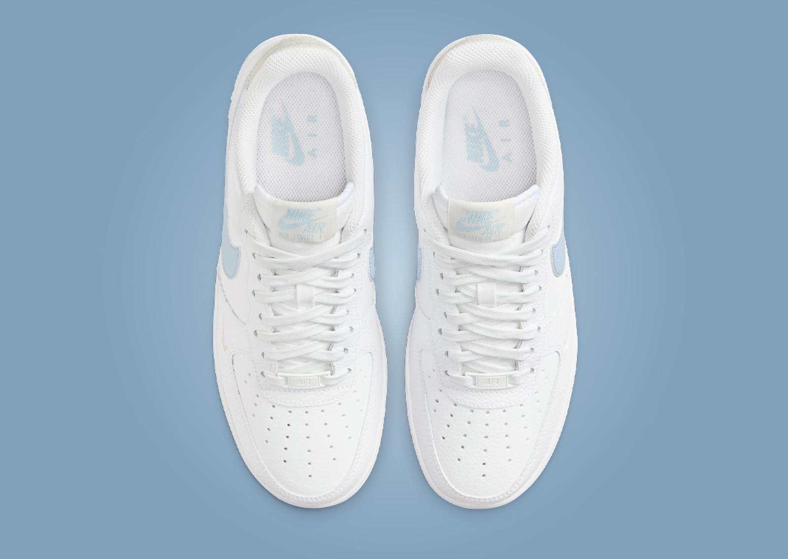 Nike Air Force 1 Low White Light Armory Blue (W) Top