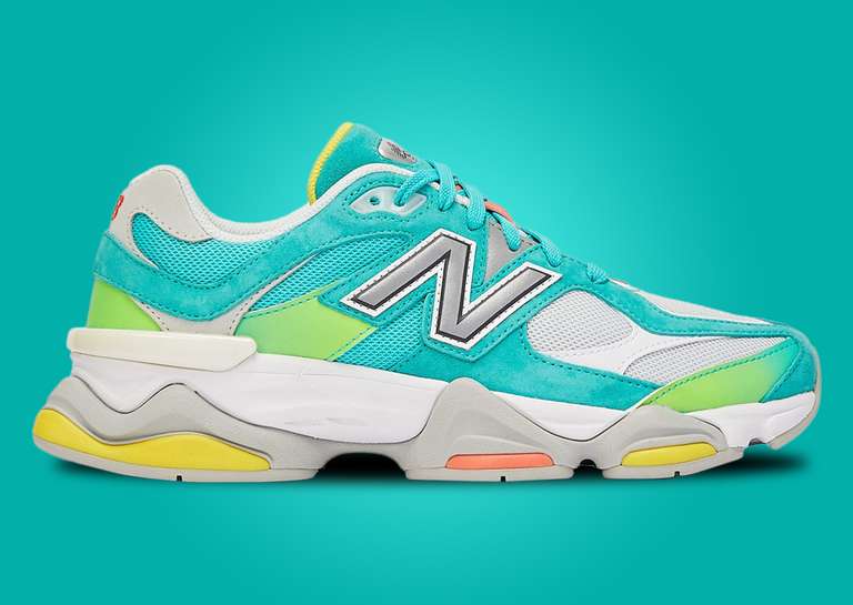 New Balance 9060 Cyan Burst (DTLR Exclusive) Lateral