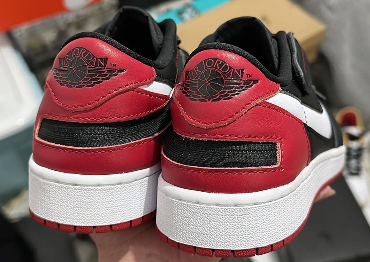 Air Jordan 1 FlyEase White/Gym Red/Black Release