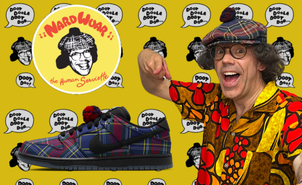 GET FAMILIAR: Nardwuar the Human Serviette