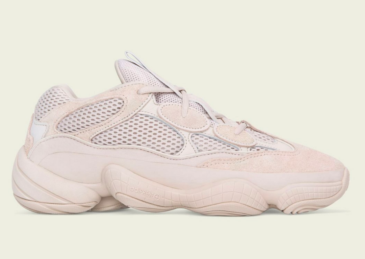 Yeezy 500 blush best sale 3m
