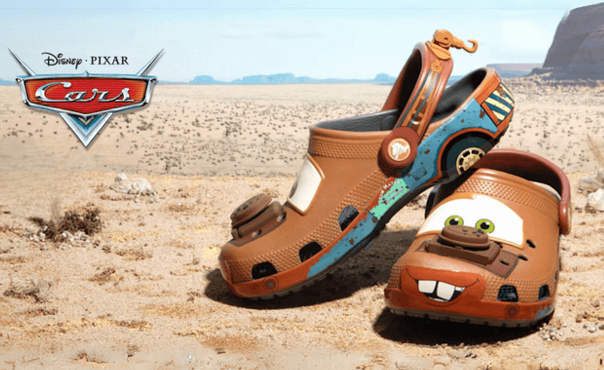 The Pixar x Crocs Classic Clog Mater Releases October 2023
