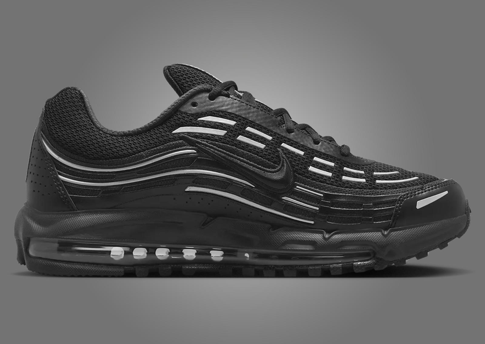 Nike Air Max TL 2.5 Black Metallic Silver Medial