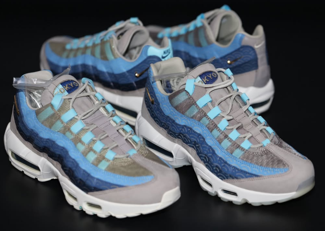 YAMA　Nike Air Max 95 OG　2020年モデル Nike Air Max 95 Samples from the 2020 Tokyo Olympics Just Popped