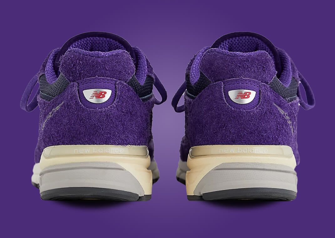 The New Balance 990v4 Made In USA Purple Suede Releases June 29