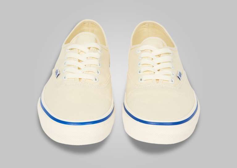 Palace Skateboards x Vans Authentic Classic White Front