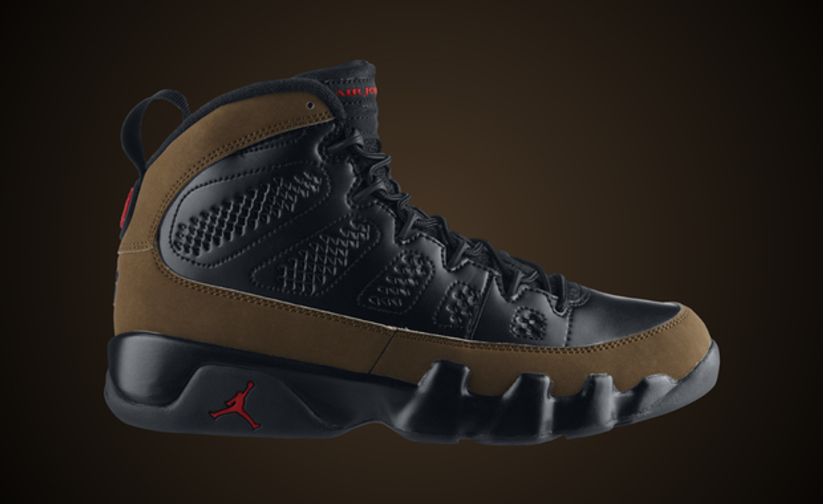Jordan retro 9 olive 2025 green