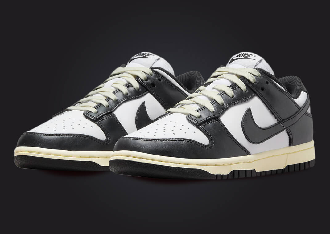 The Women's Nike Dunk Low Vintage Panda Releases In October