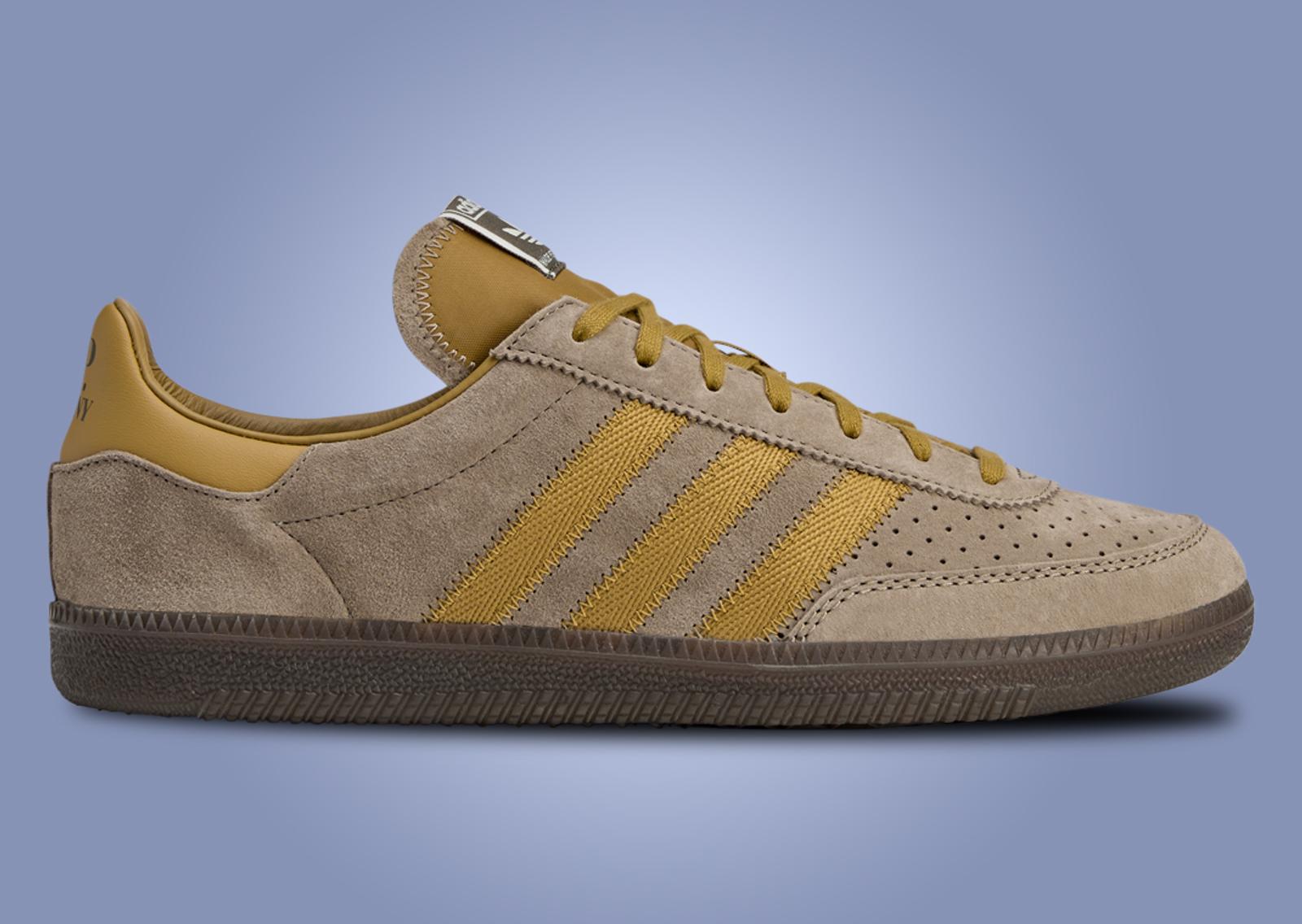 C.P. Company x adidas Wimberly SPZL Tech Khaki Lateral