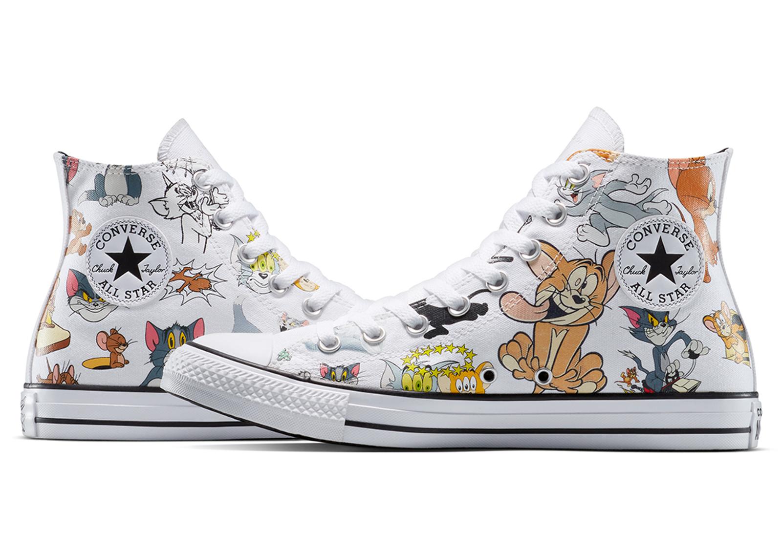 Tom & Jerry x Converse Chuck Taylor White Medial