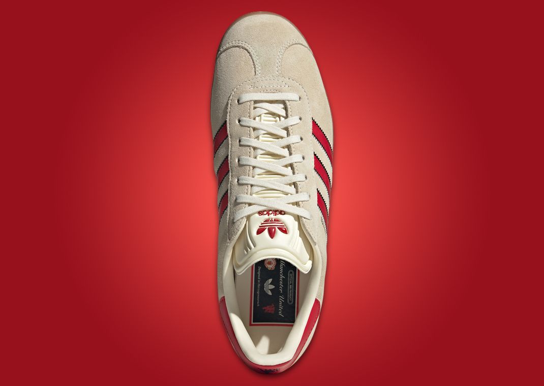 The Manchester United x adidas Gazelle Terrace Releases February 2025