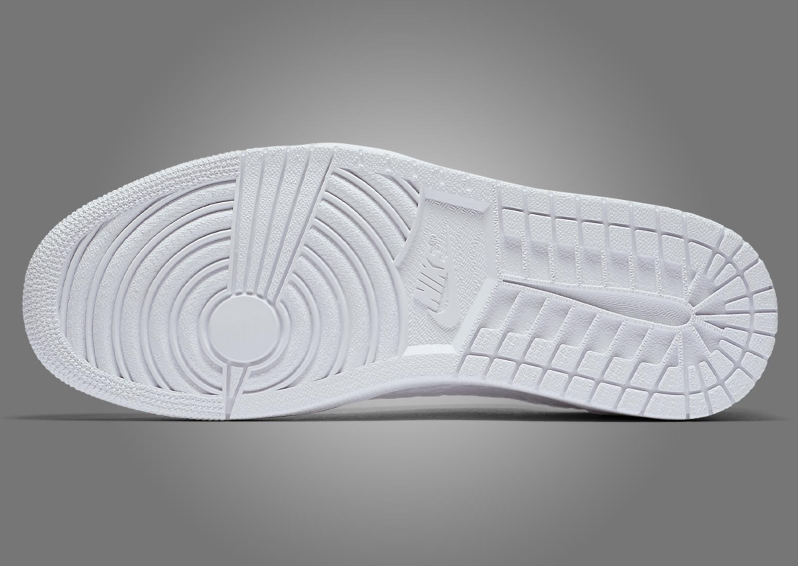 Air Jordan 1 Retro Low NS Triple White Outsole