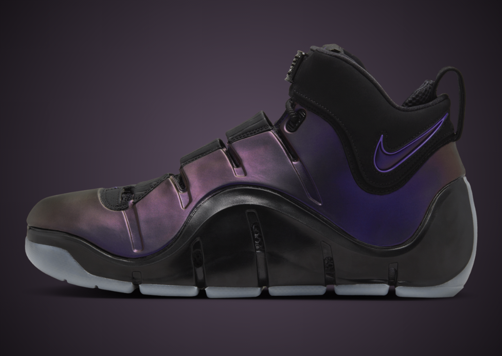 Nike Zoom LeBron 4 Eggplant Lateral