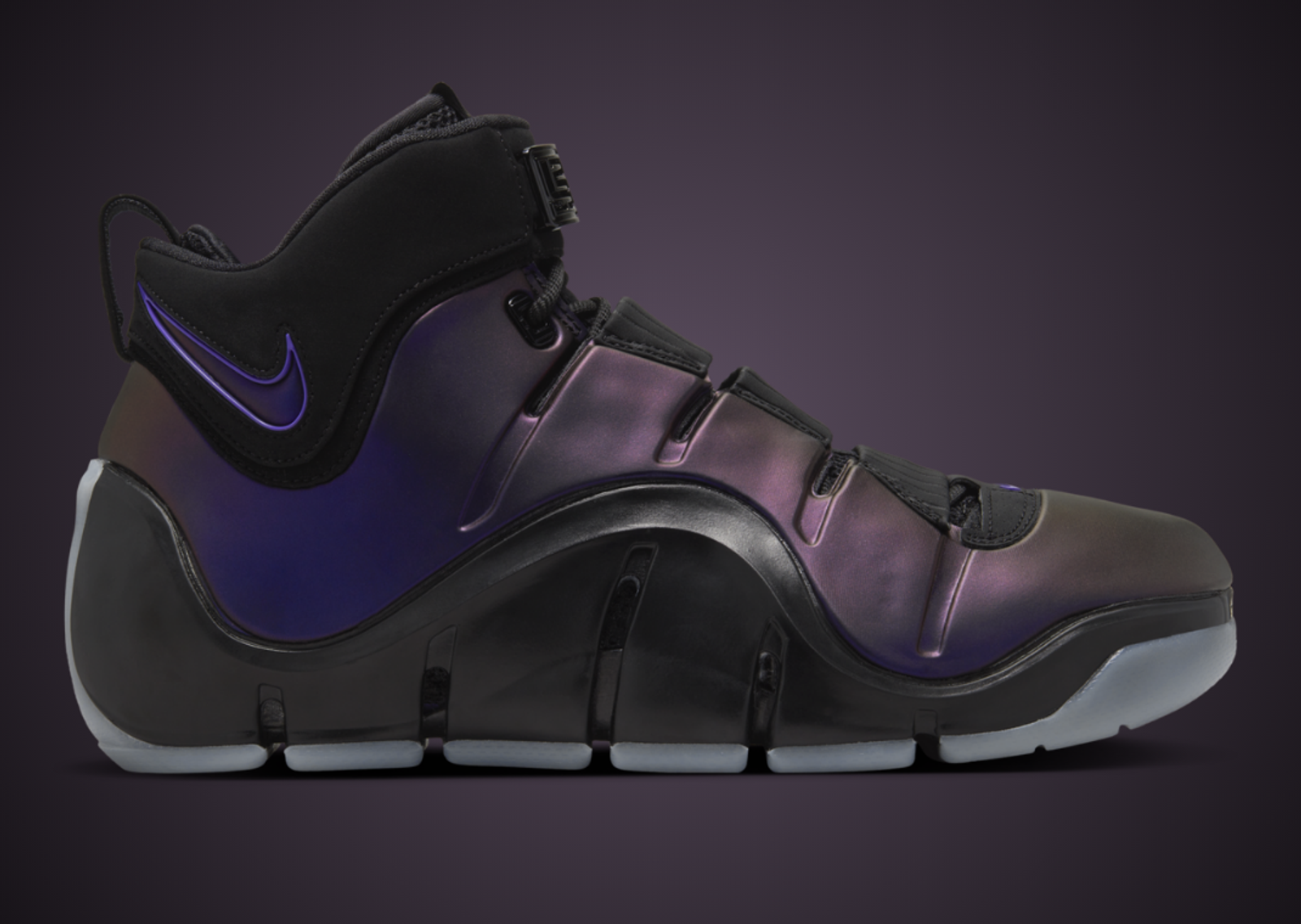 Nike Zoom LeBron 4 Eggplant Lateral