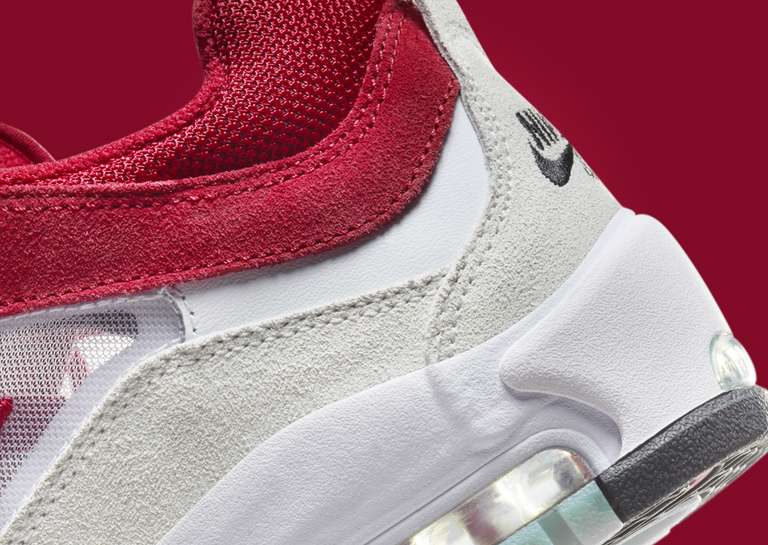 Nike SB Air Max Ishod White Red Black Heel Detail
