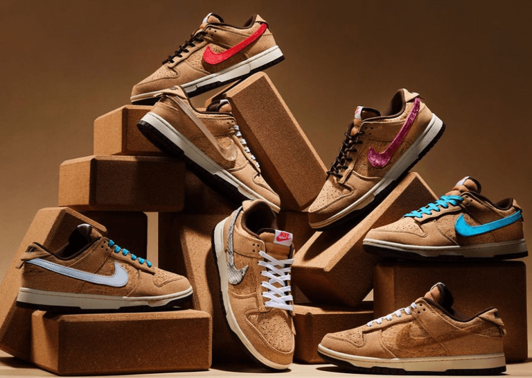 CLOT x Nike Dunk Low SP Flax Lateral Pile