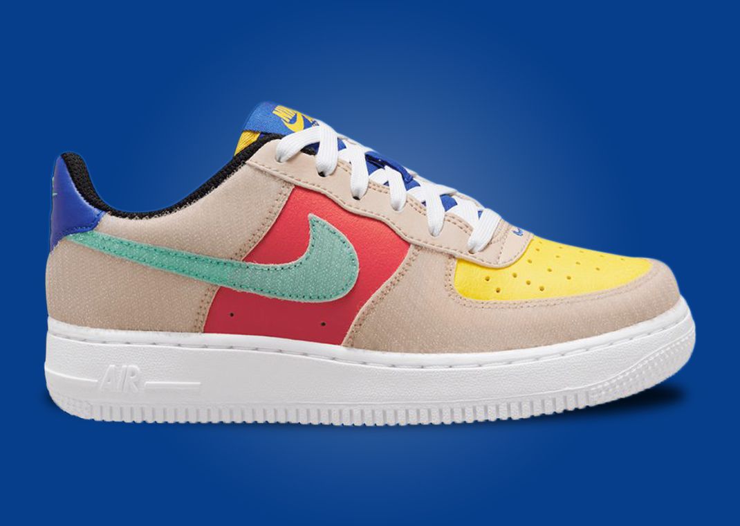 Velcro Uppers Take Over This Multi-Color Nike Air Force 1 Low