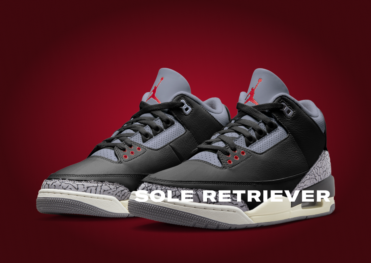 The Air Jordan 3 Retro Reimagined Black Cement Releases Holiday 2024