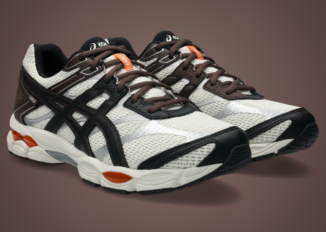 The Earls x Asics Gel-Cumulus 16 is a Knit and Leather Reminder of