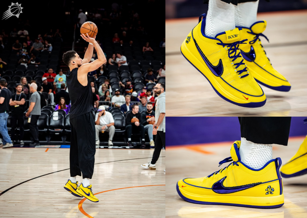 Devin Booker's Latest Nike Book 2 PE Pays Tribute to His Youth 3