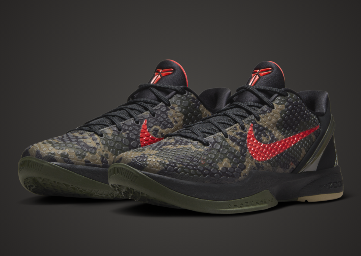 The Nike Kobe 6 Protro Italian Camo Releases April 2024