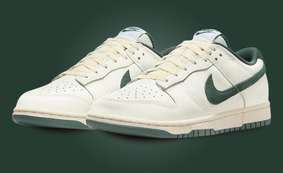 The Nike Dunk Low Athletic Department Sail Deep Jungle Releases Holiday 2023