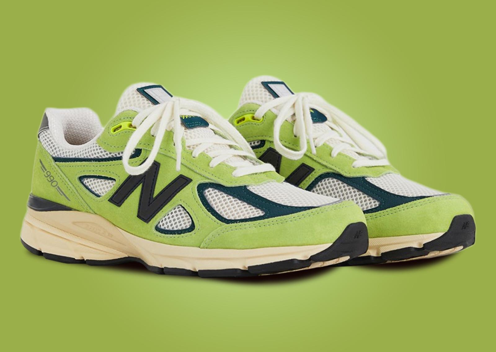 New Balance 990v4 Made in USA Hi-Res Angle