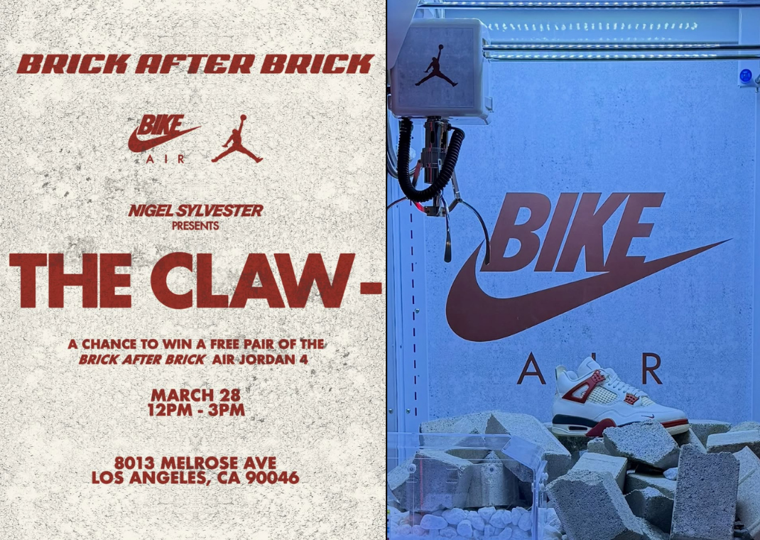 Nigel Sylvester Announces The Claw Giveaway for his Brick After