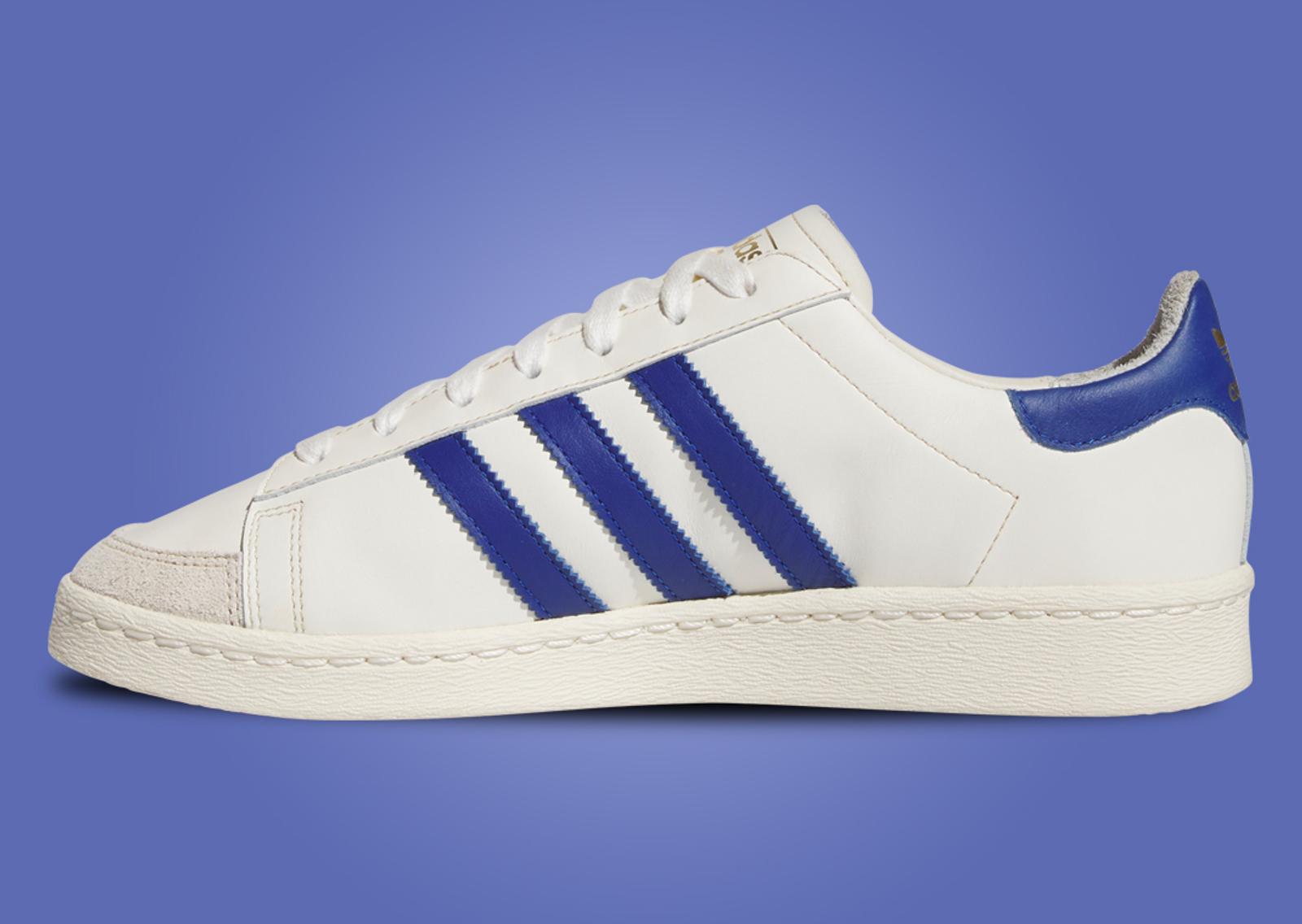 adidas Jabbar Low Off White Collegiate Royal Medial