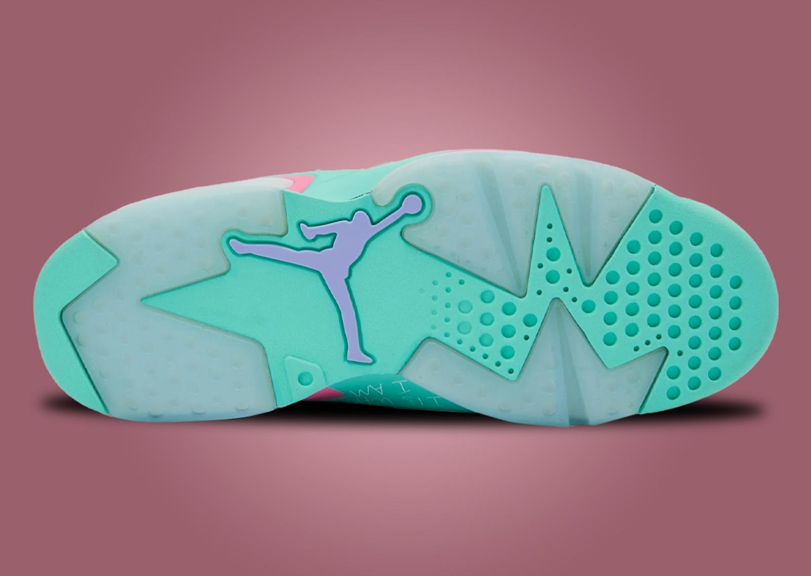 Jillian Beagley x Air Jordan 6 Retro DB Outsole