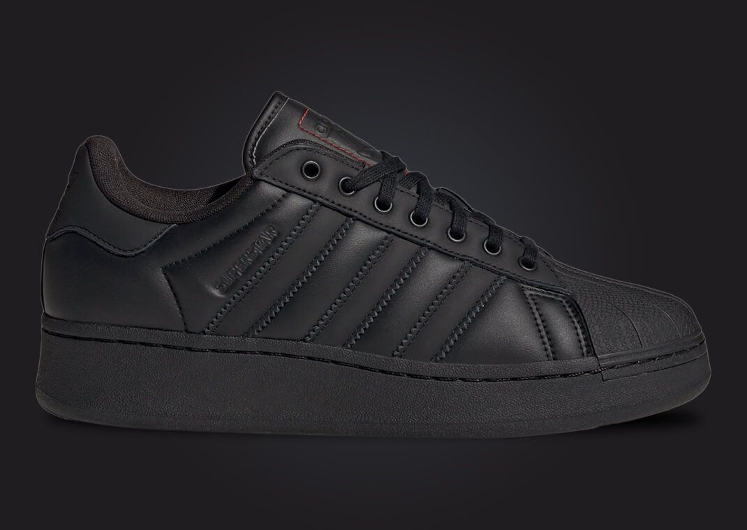 The atmos x adidas Superstar XLG Releases October 2023