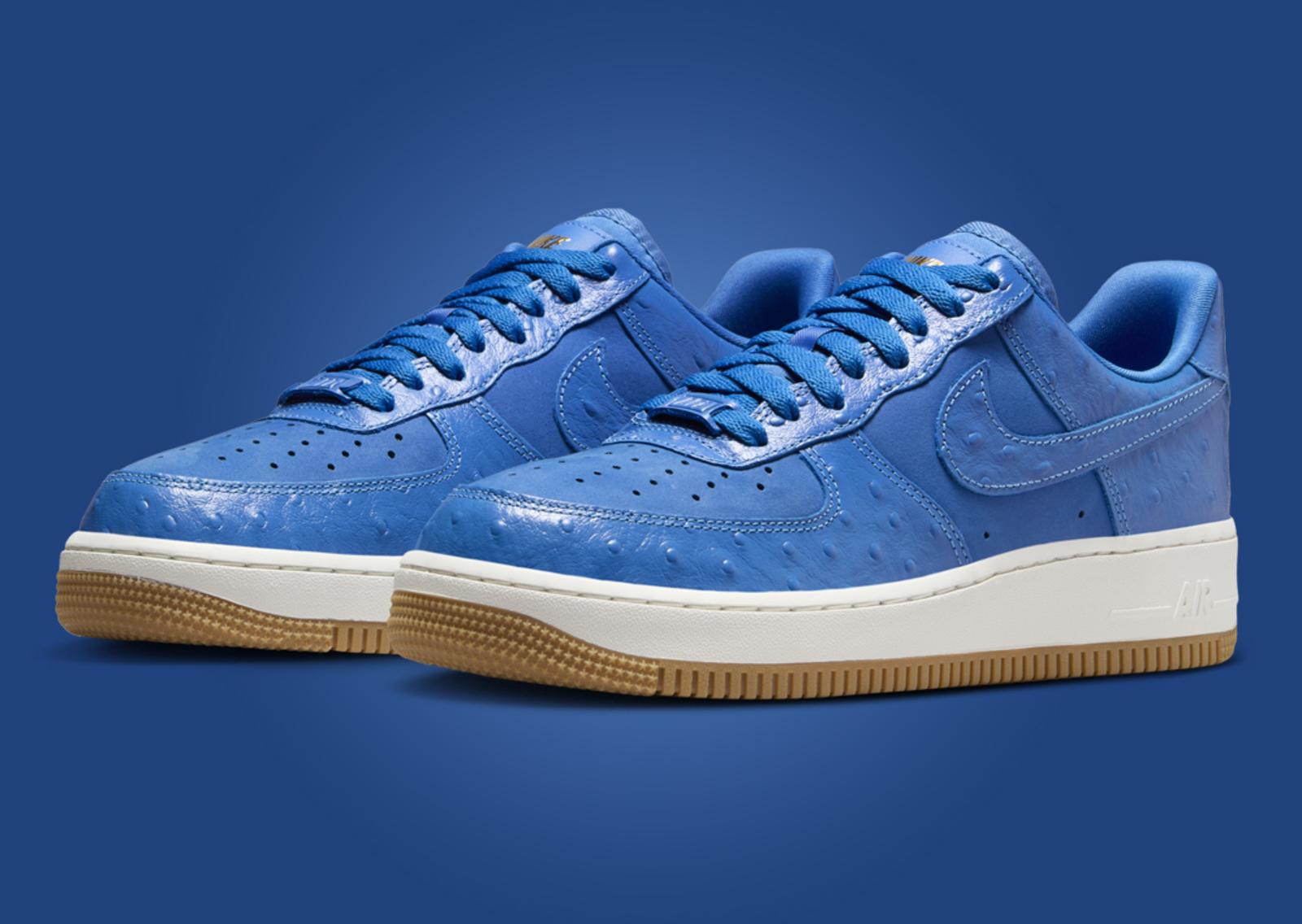 Nike Air Force 1 Low Lux Grandma Star Blue (W) Angle