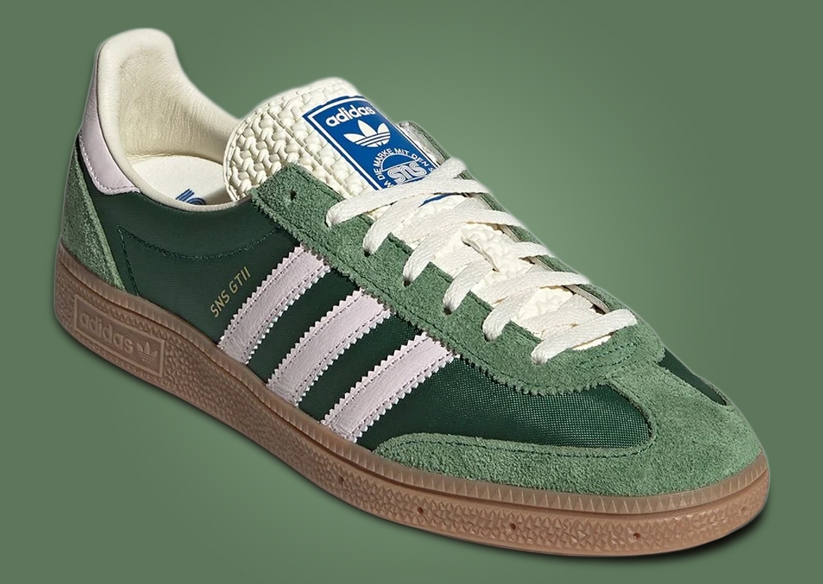 The SNS x adidas GTII Handball Olive Releases May 2024