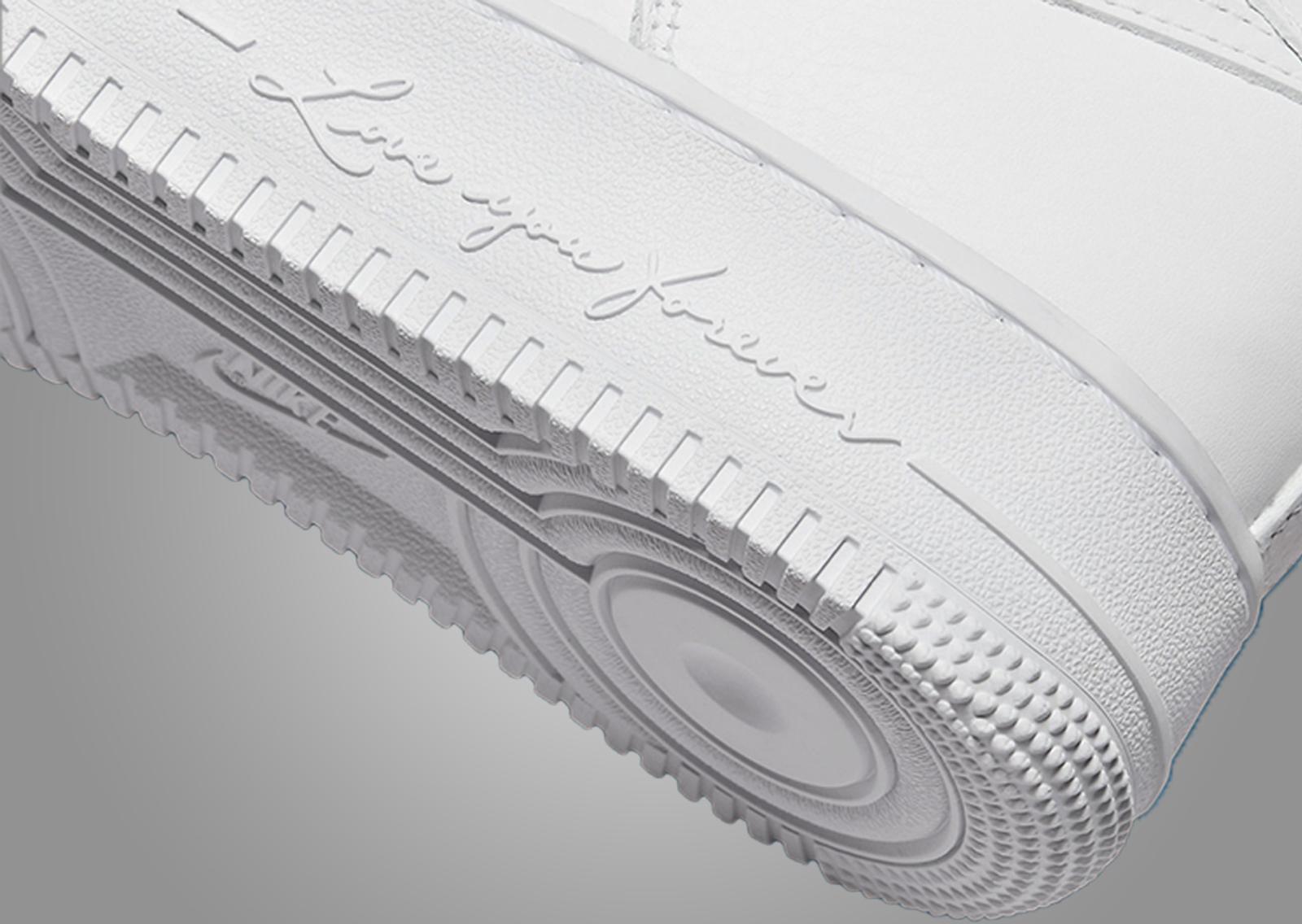 Drake x Nike Air Force 1 Low Certified Lover Boy Detail