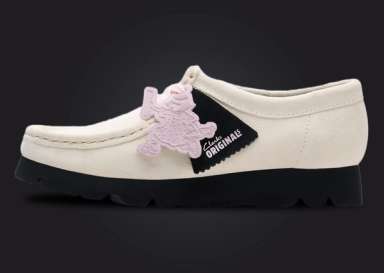 The PaperGirl x Clarks Originals Wallabee White Releases April 2024