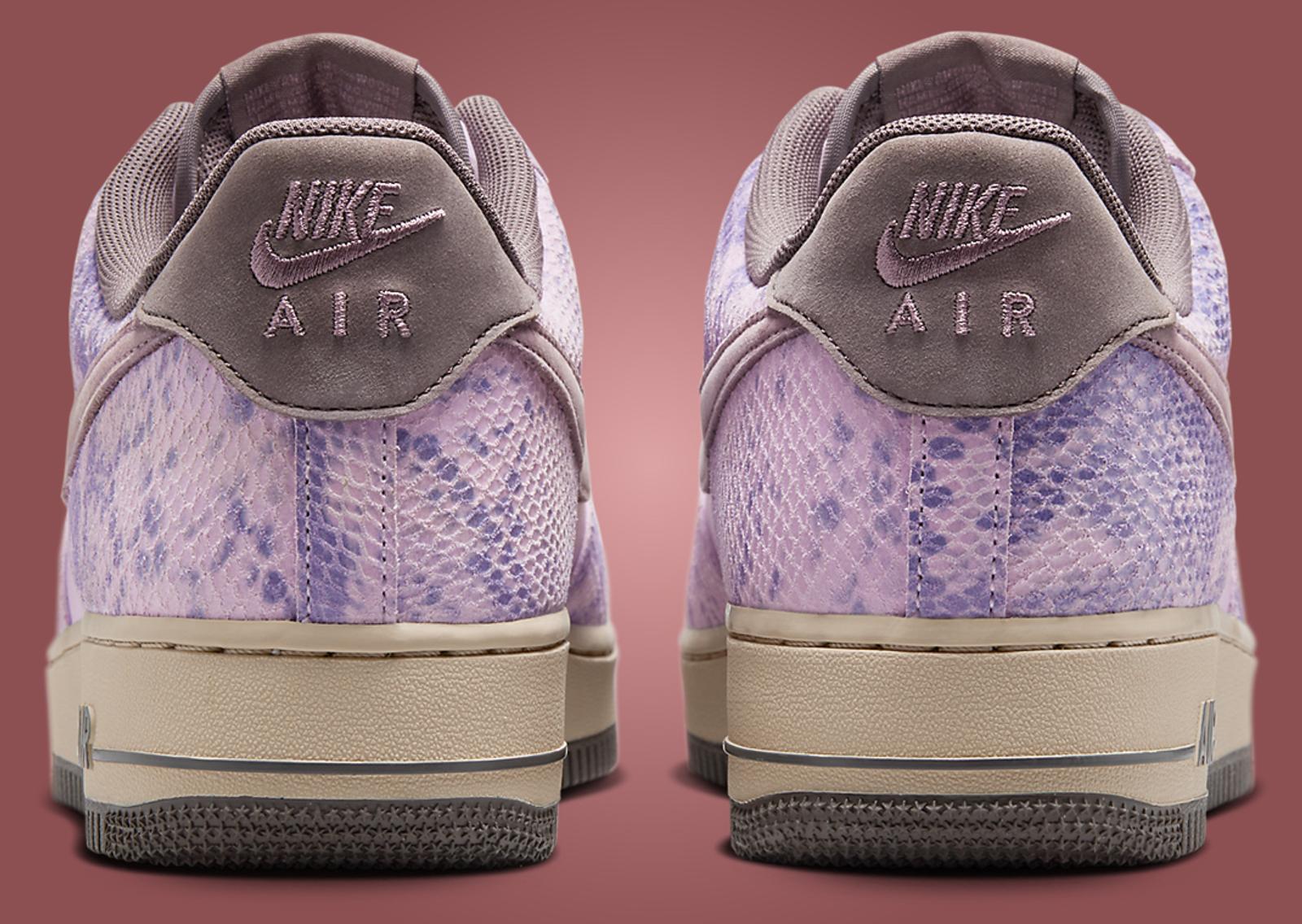 Nike Air Force 1 Low Snakeskin Doll Heel