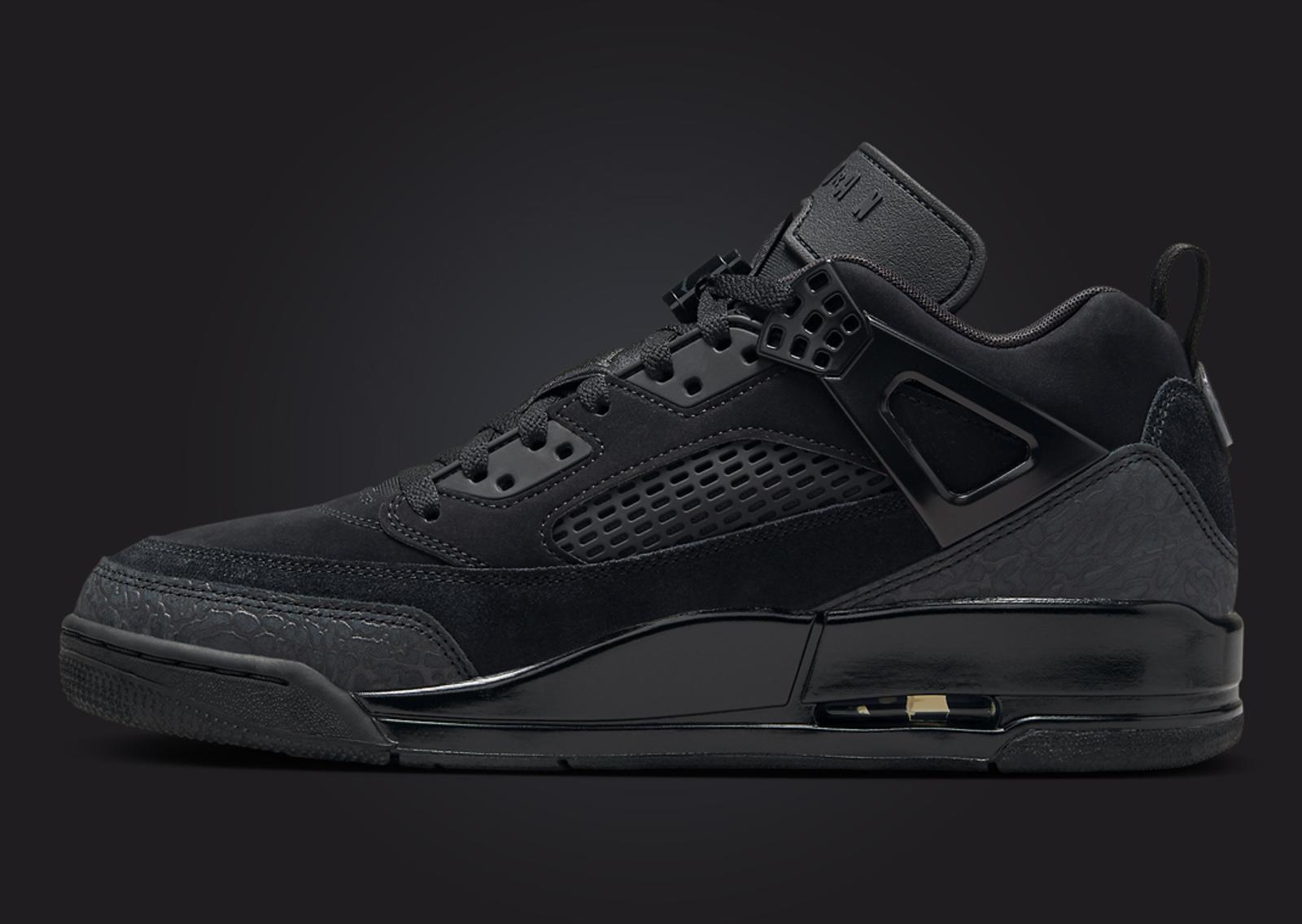 Jordan Spizike Low Black Cat Medial