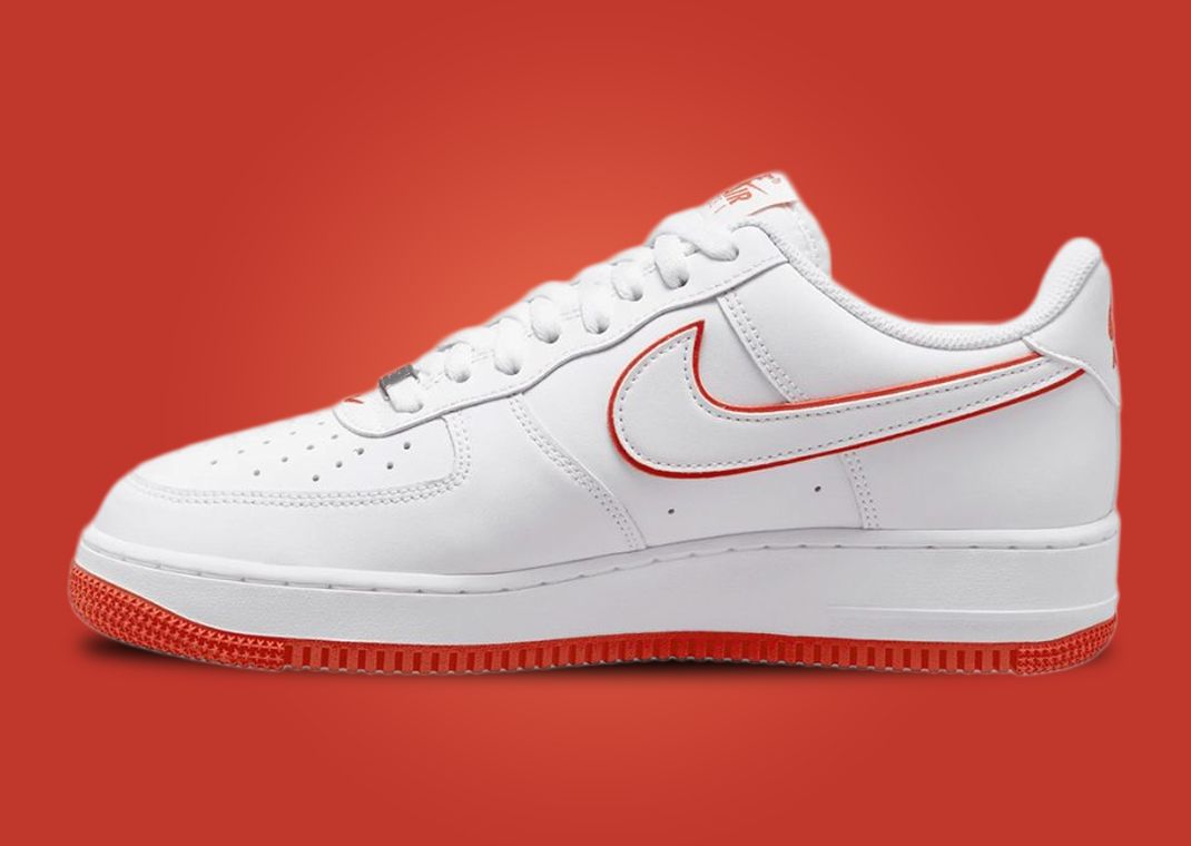 red and white af