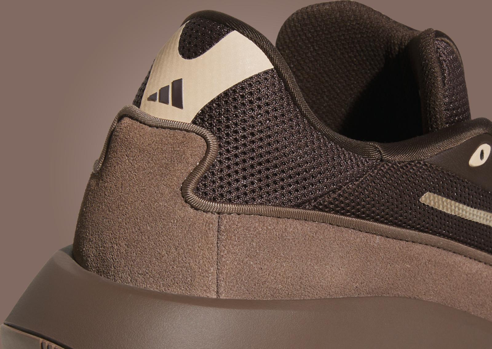 adidas Mad IIInfinity Dark Brown Heel Detail