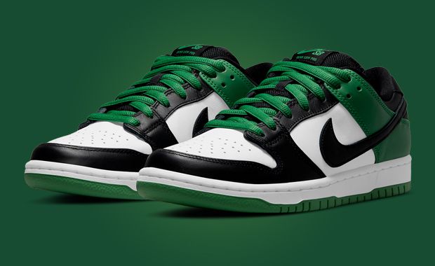 Nike SB Dunk Low Celtics - BQ6817-302 Raffles and Release Date