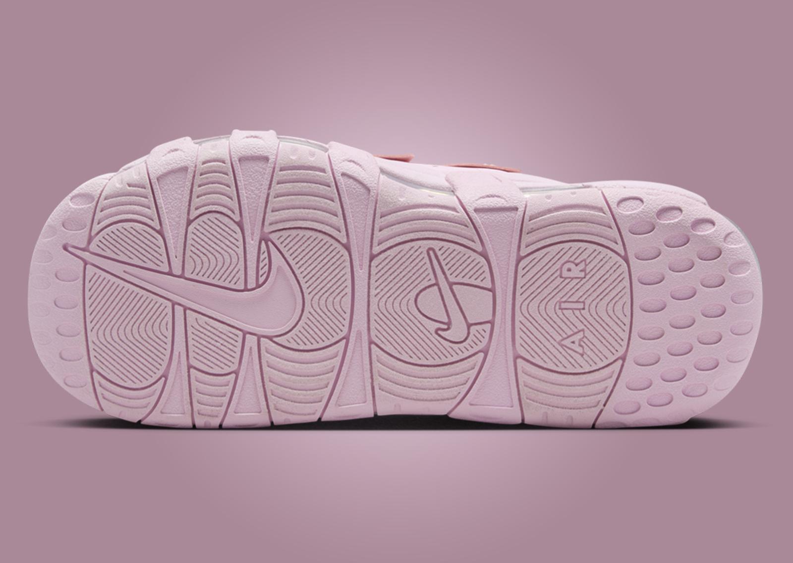 Nike Air More Uptempo Slide Pink Foam Outsole