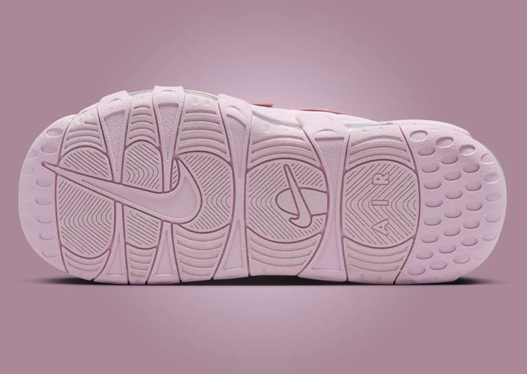 Nike Air More Uptempo Slide Pink Foam Outsole