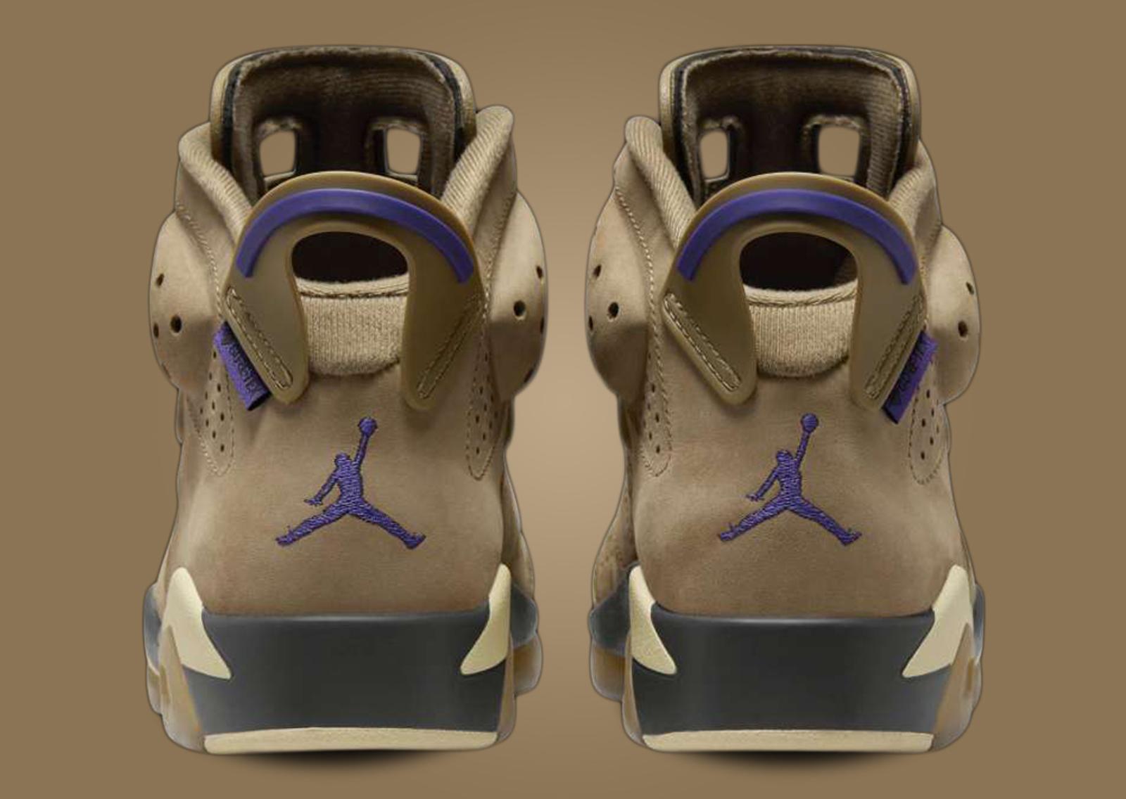 Air Jordan 6 Retro Gore-Tex (W) Heel Detail