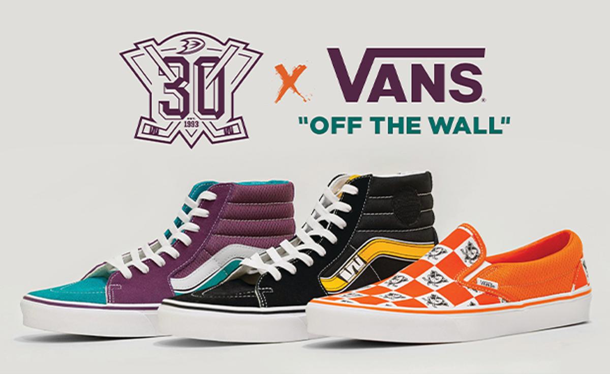 The Anaheim Ducks x Vans Collection Releases March 2024
