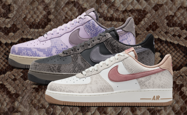 The Nike Air Force 1 Low Snakeskin Pack is Available Now